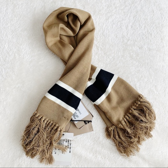 NWT Authentic Bottega Veneta Men’s Stripe Scarf - Picture 1 of 8